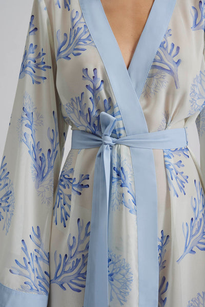 Malina Dalia Kaftan Blue