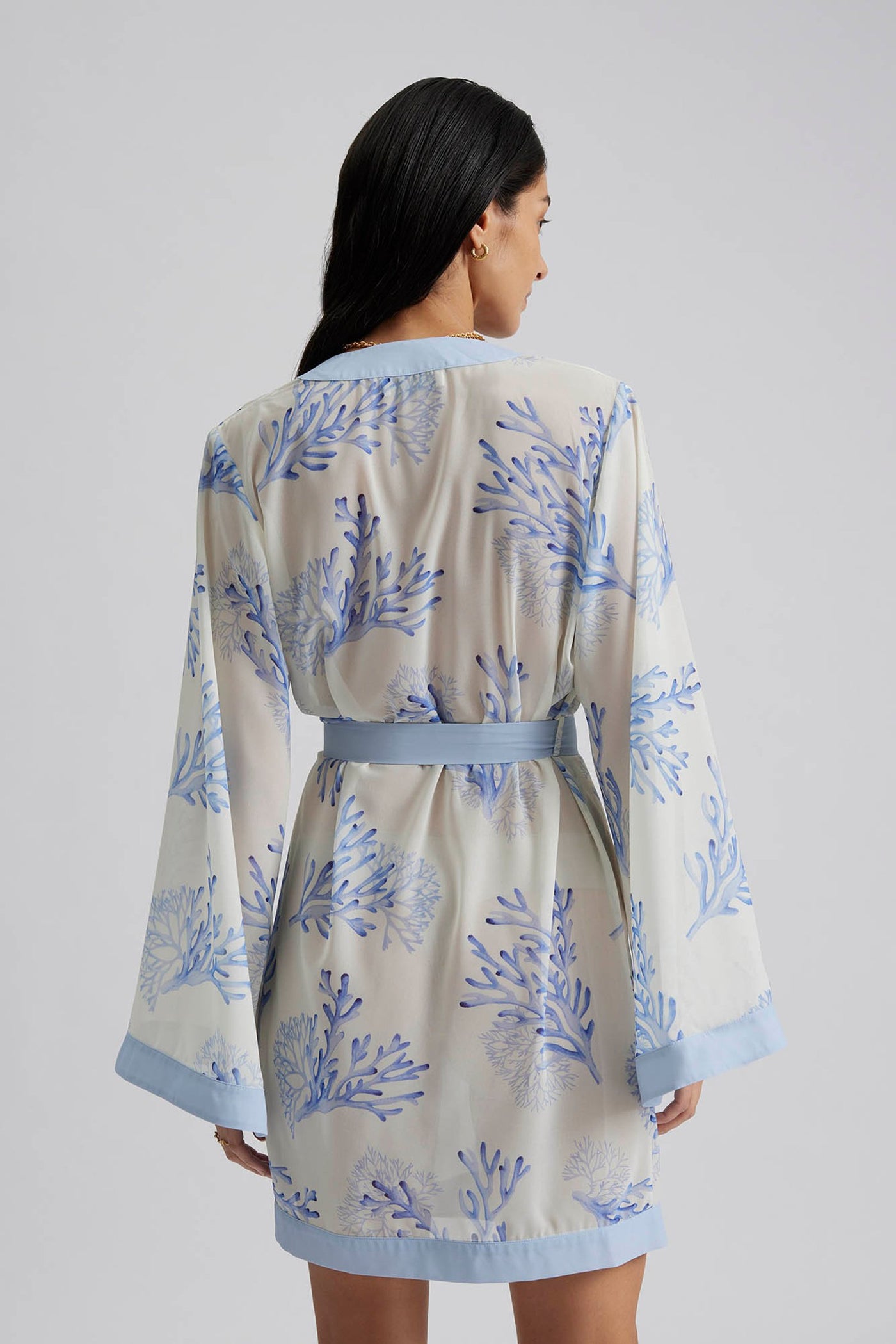 Malina Dalia Kaftan Blue