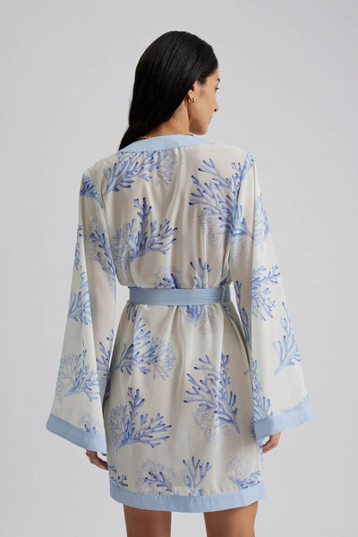 Malina Dalia Kaftan Blue