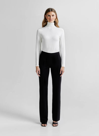 Andiata Suzette Mustat Leveälahkeiset Jersey Housut