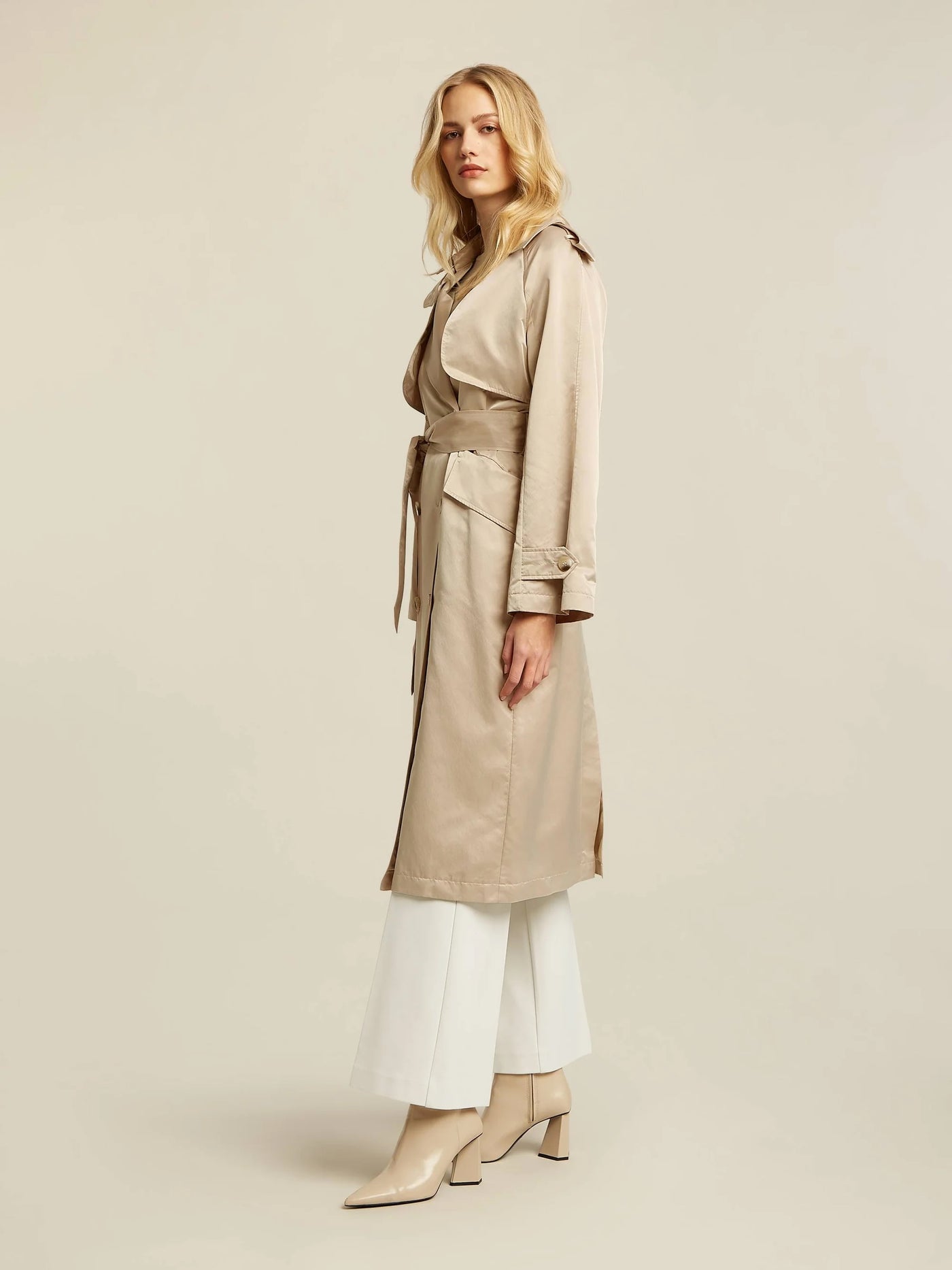 Beaumont Monica Trench Coat sand