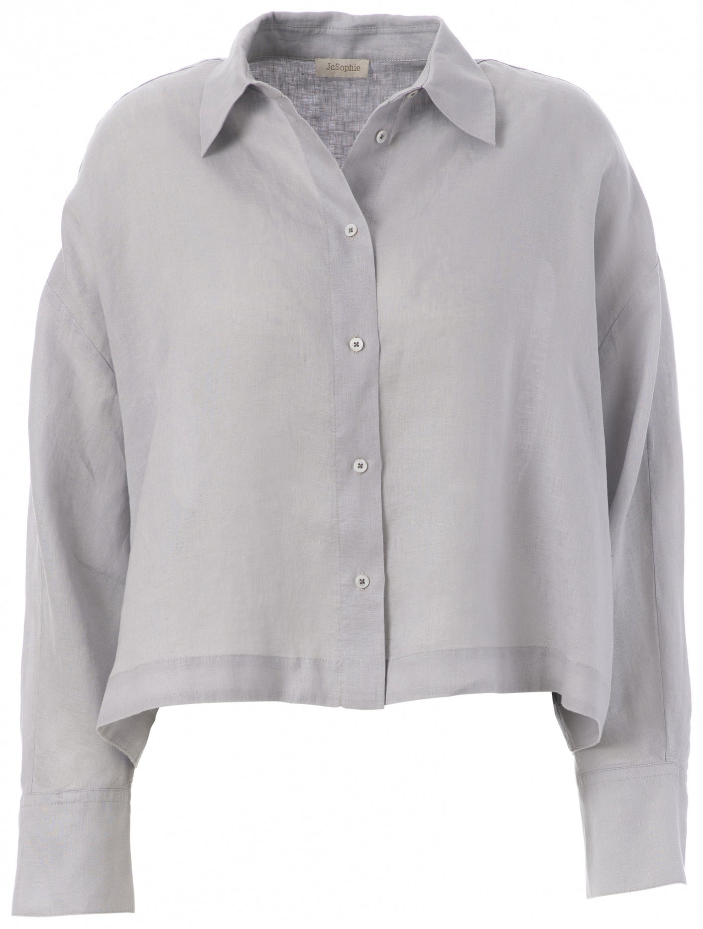 JcSophie Georgia Blouse Linen Light Grey