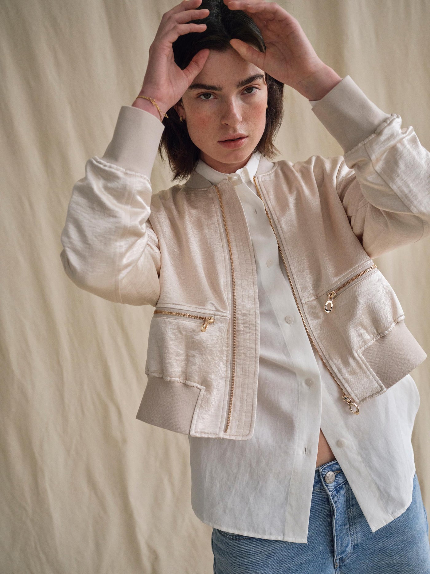 Mos Mosh Elna Jacket Sheer Bliss