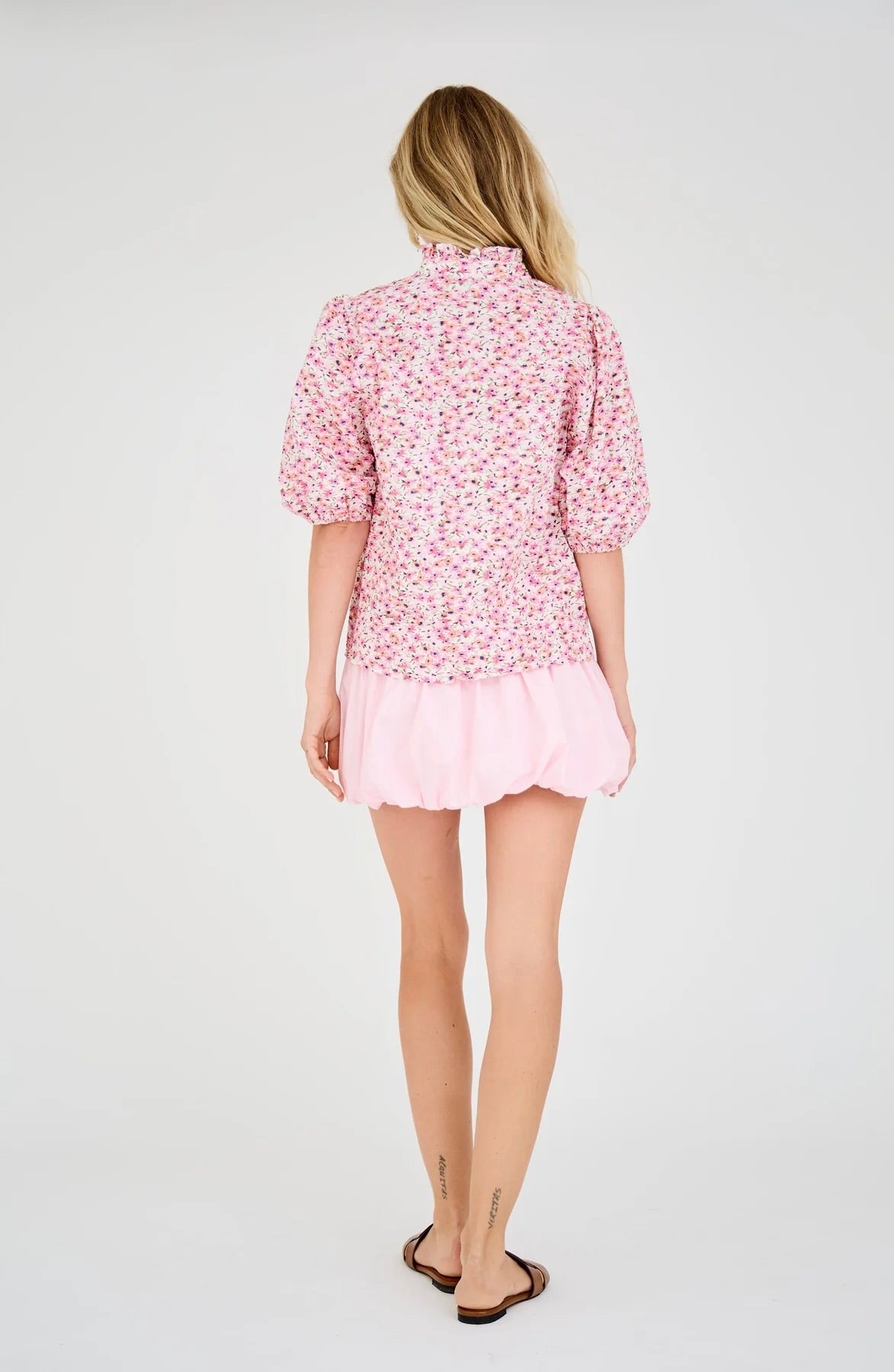 A-View Tiffany Short Sleeve Shirt Rose/Pink