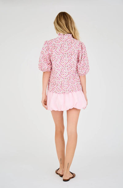 A-View Tiffany Short Sleeve Shirt Rose/Pink