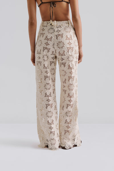 Malina Natalina Guipure Lace Pants