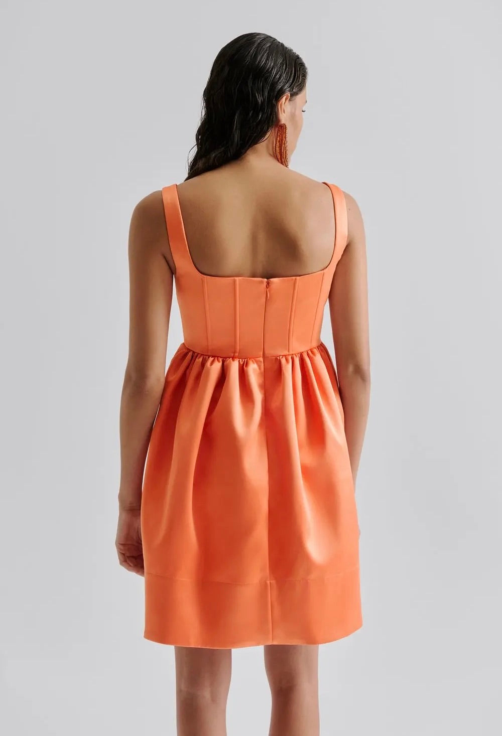 Malina Livia Mini Dress Papaya