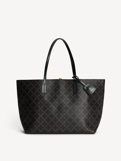 By Malene Birger Abigail Tote Bag Dark Chocolate