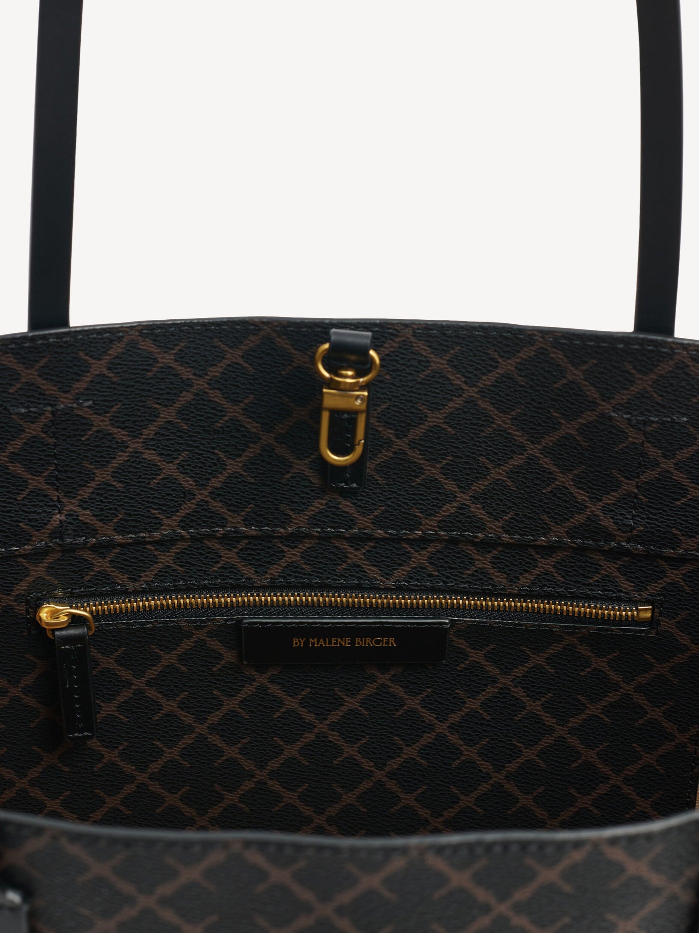 By Malene Birger Abigail Tote Bag Dark Chocolate