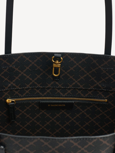 By Malene Birger Abigail Tote Bag Dark Chocolate