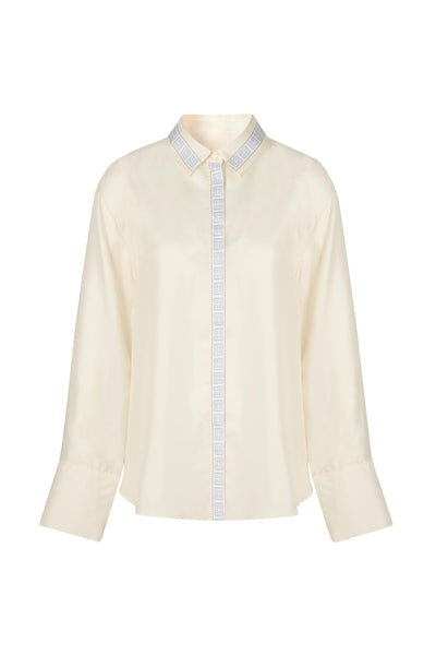 Malina Felicity Silk Shirt Mosaic