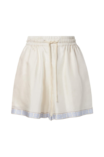 Malina Iris Silk Shorts Mosaic