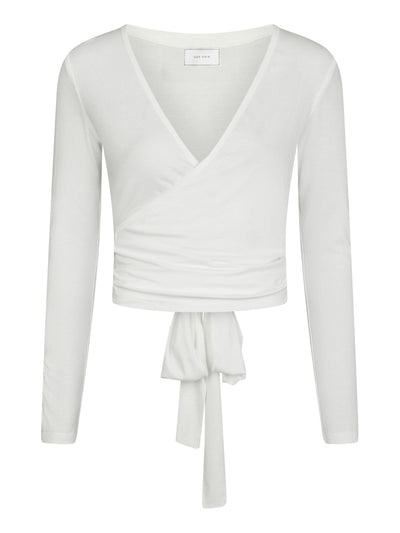 Neo Noir Nia Jersey Wrap Blouse