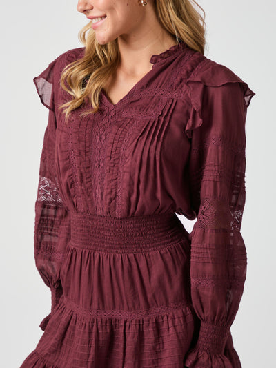 Neo Noir Aran S Voile Dress