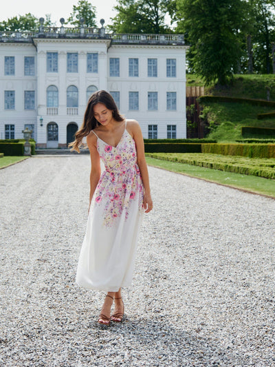 Neo Noir Sanni Flower Print Dress