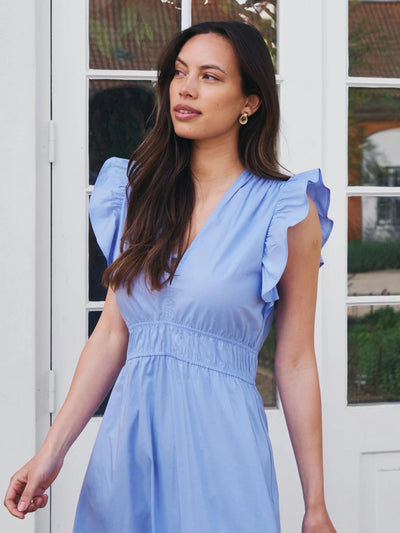 Neo Noir Pollana Poplin Dress