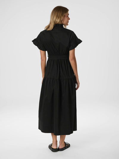 Neo Noir Nellie Poplin Dress black
