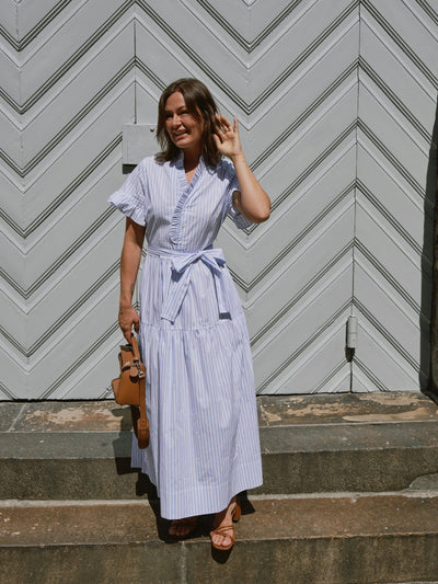 Neo Noir Nessie Stripe Dress