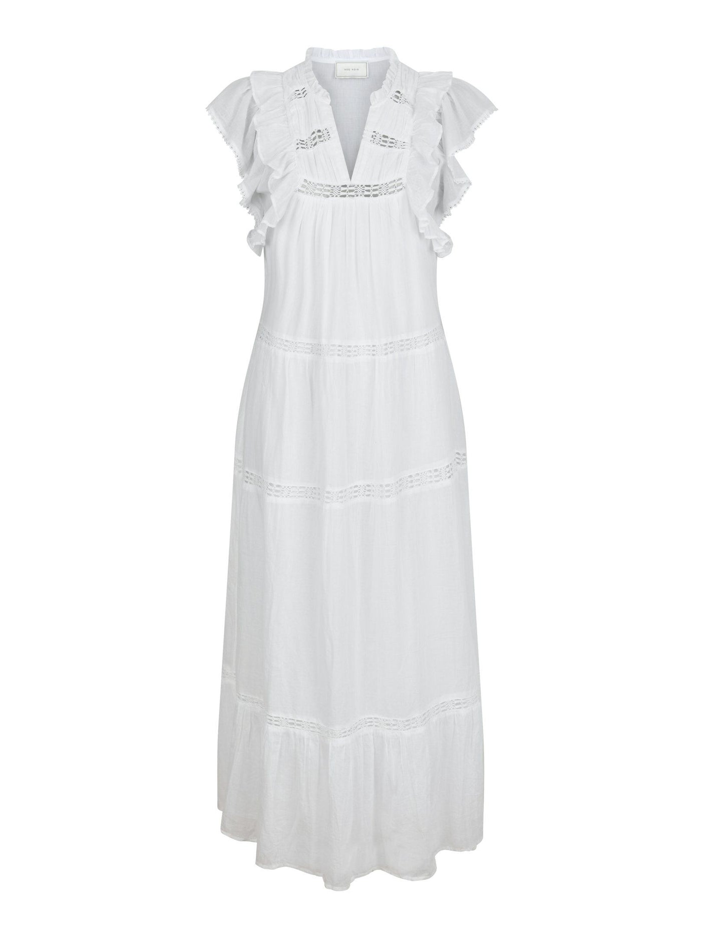 Neo Noir Ankita Voile Dress White