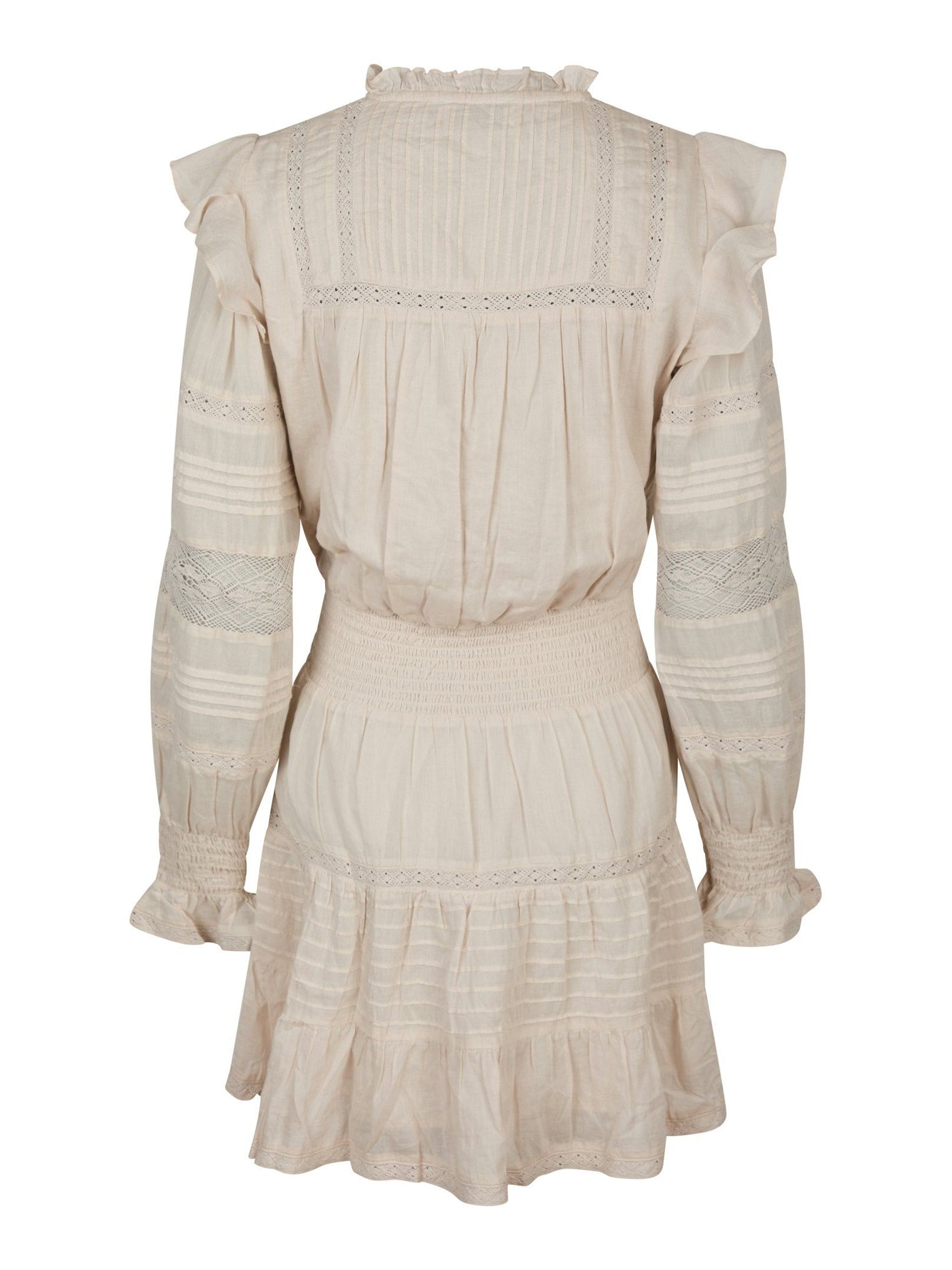 Neo Noir Aran S Voile Dress Ivory