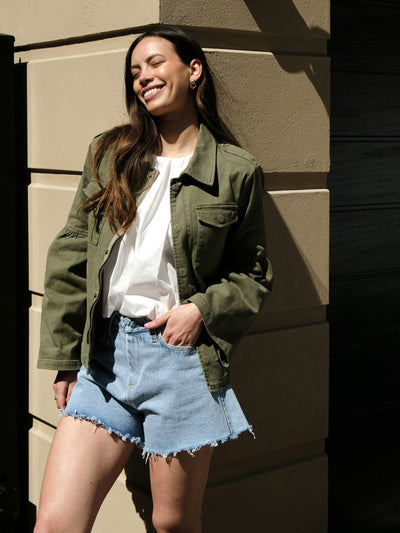 Neo Noir Jaynor Jacket Army