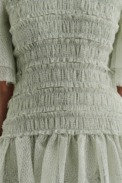 Malina Minnie Mini Dress Sage