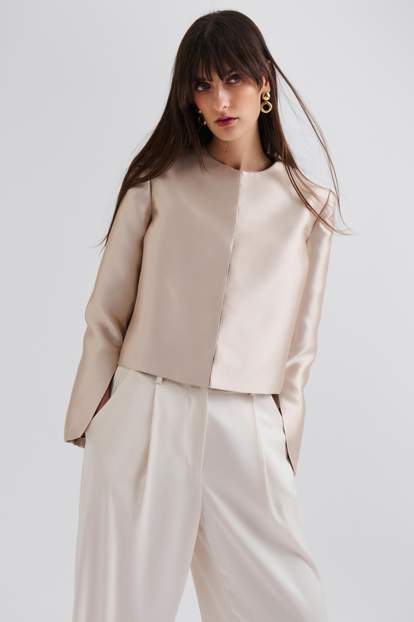 Malina Ruthie Blouse Soft Beige