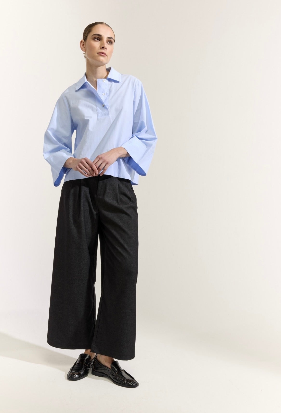 JcSophie Jura Trousers Cropped Anthracite