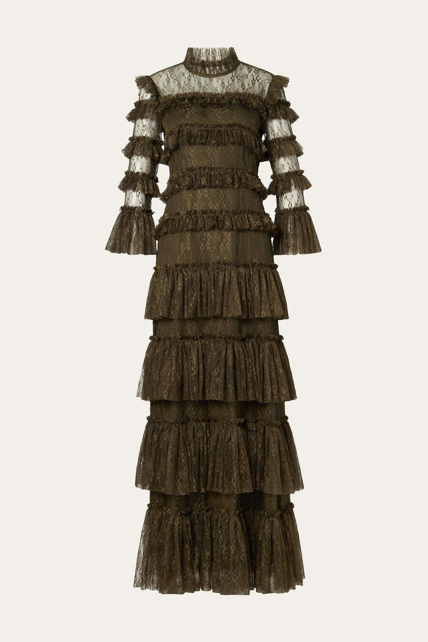 Malina Carmine Maxi Dress Olive