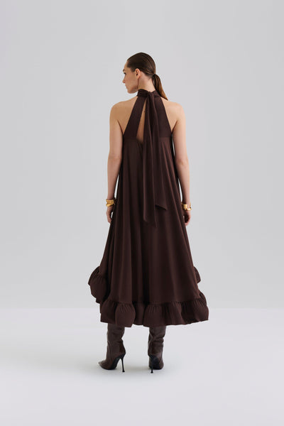 Malina Sabrina Midi Dress
