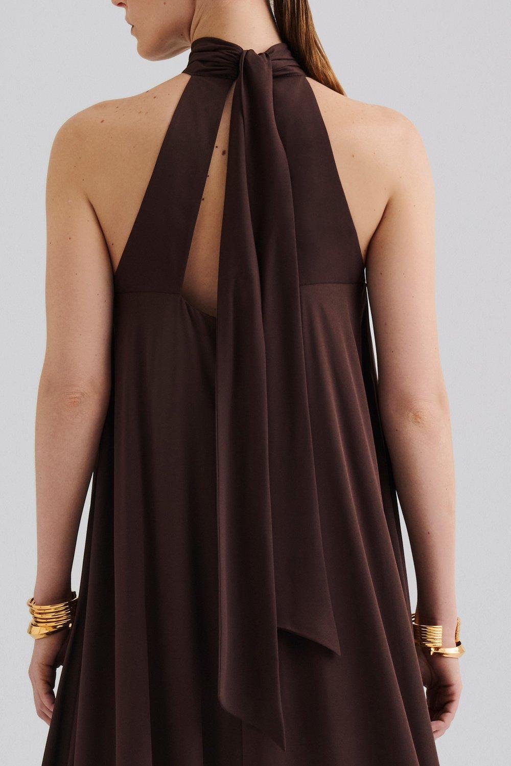 Malina Sabrina Midi Dress