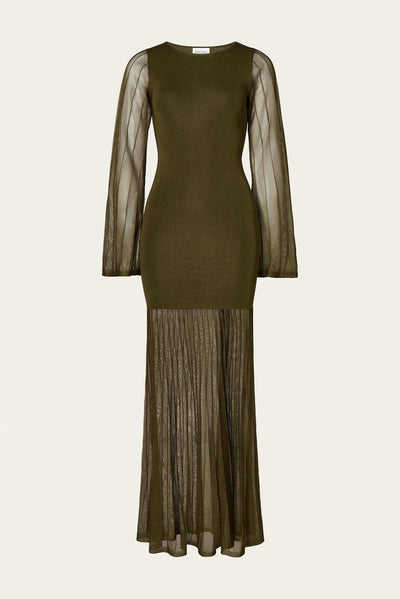 Malina Haisley Maxi Dress Olive
