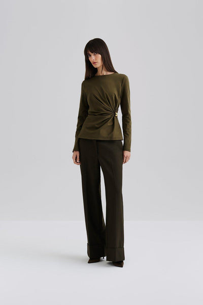 Malina Mailey Blouse Olive