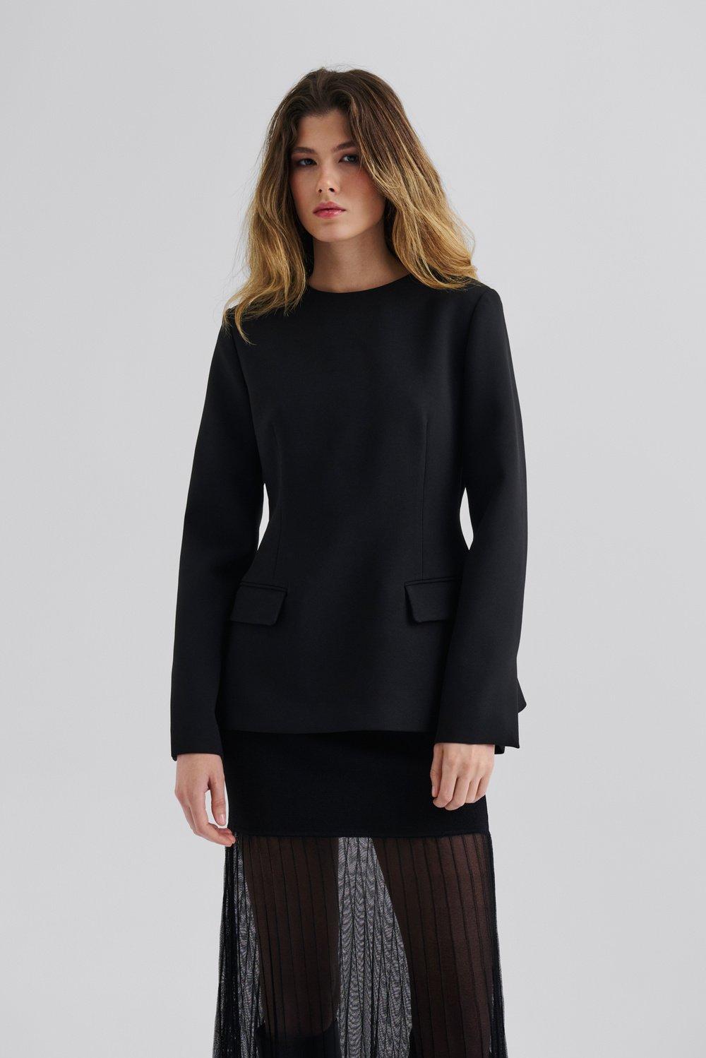 Malina Athina Blouse Tailored Long Sleeve