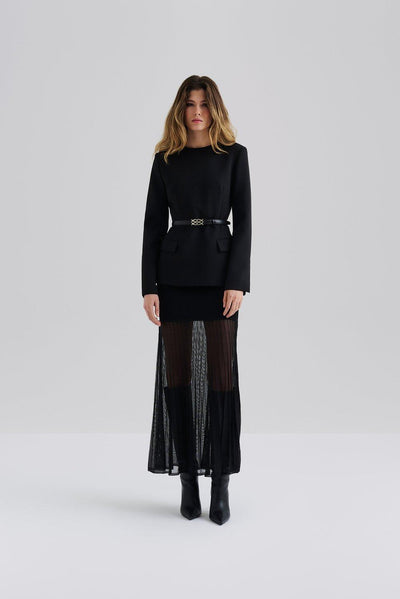 Malina Athina Blouse Tailored Long Sleeve