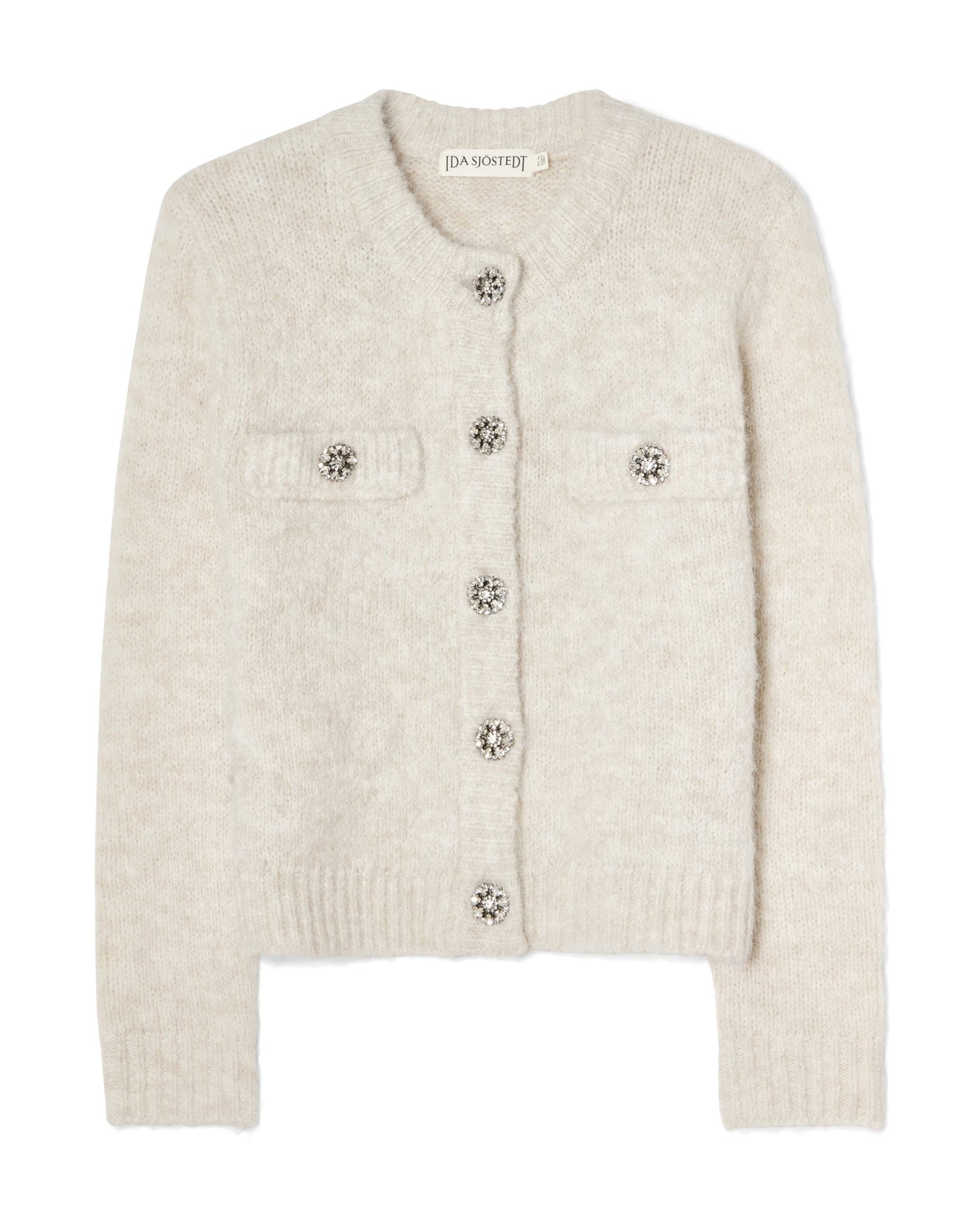 Ida Sjöstedt Julee Cardigan Silver White