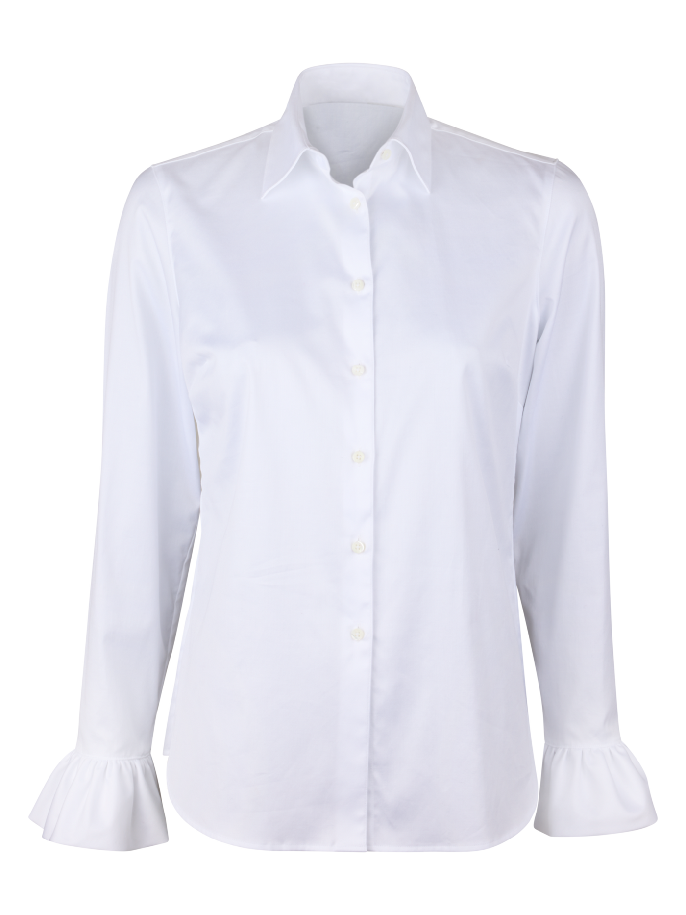 Stenströms Karola White Frill Blouse