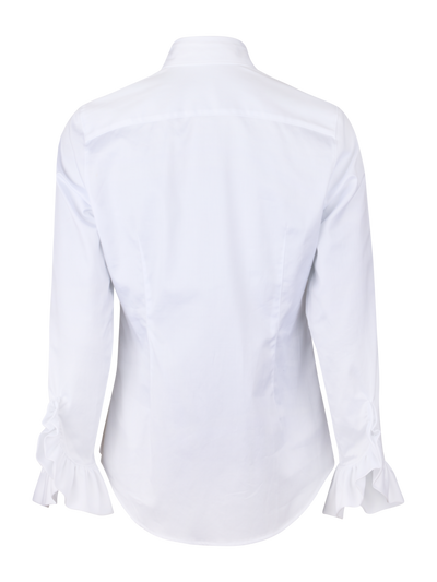 Stenströms Karola White Frill Blouse
