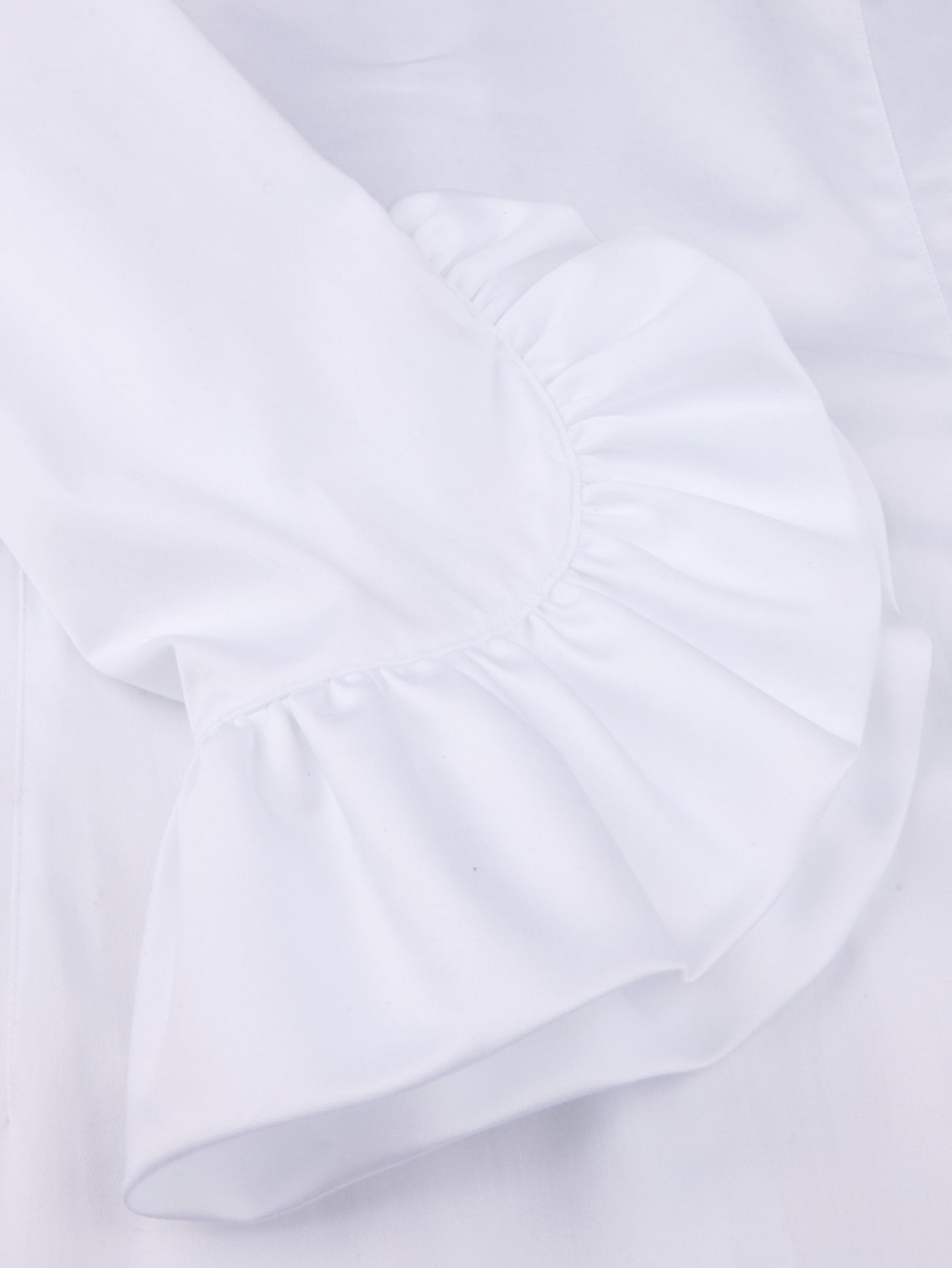 Stenströms Karola White Frill Blouse