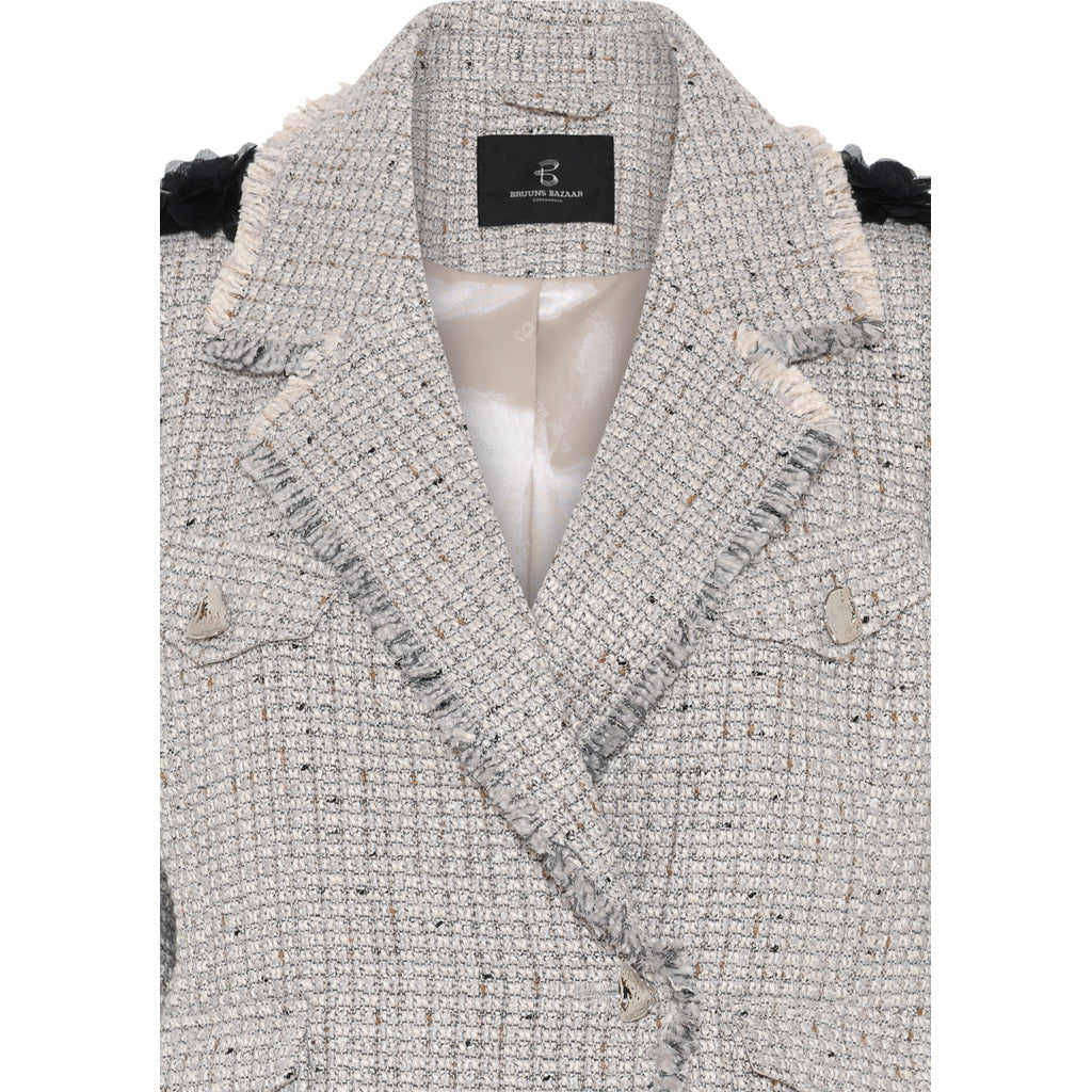 Bruuns Bazaar Fumeworth BBZohlie Blazer Grey Check