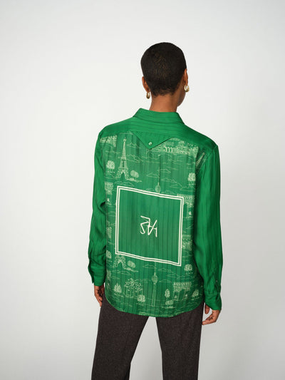 Mos Mosh Weina Semi Tale Shirt amazon