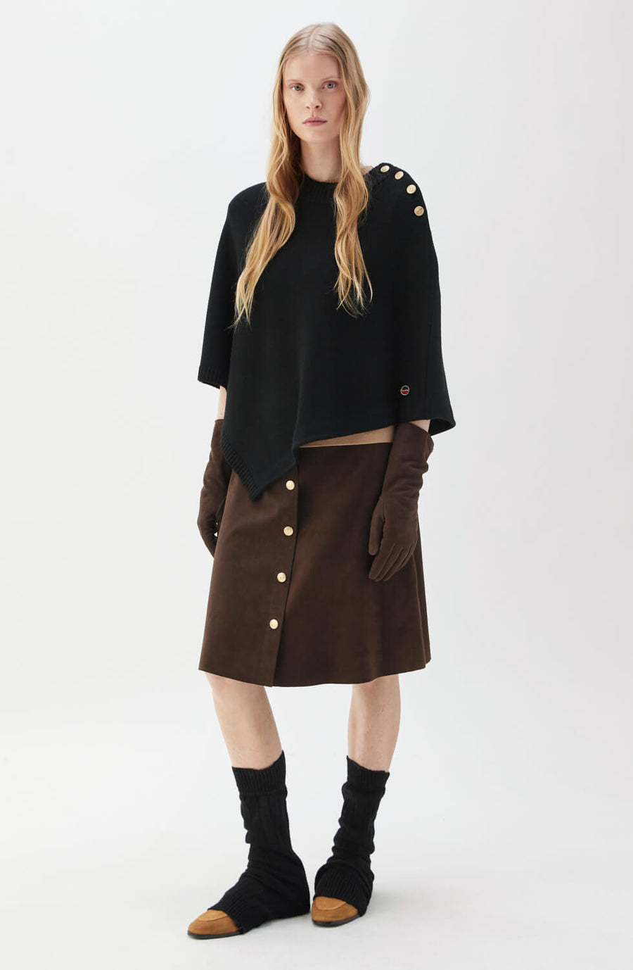 Busnel Randy Poncho Black