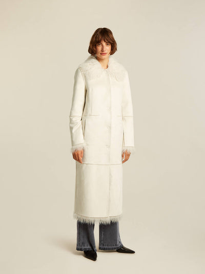 Beaumont Sienna Coat off white