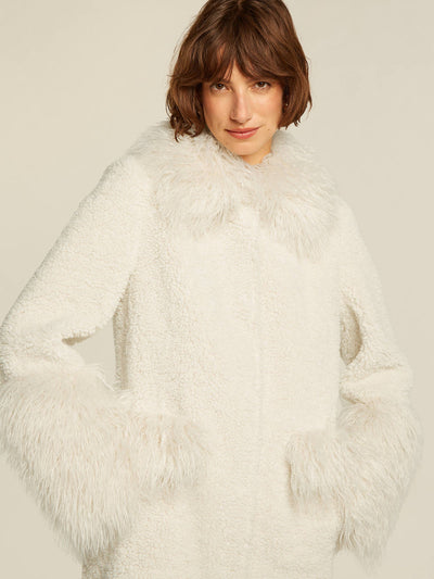 Beaumont Sienna Coat off white