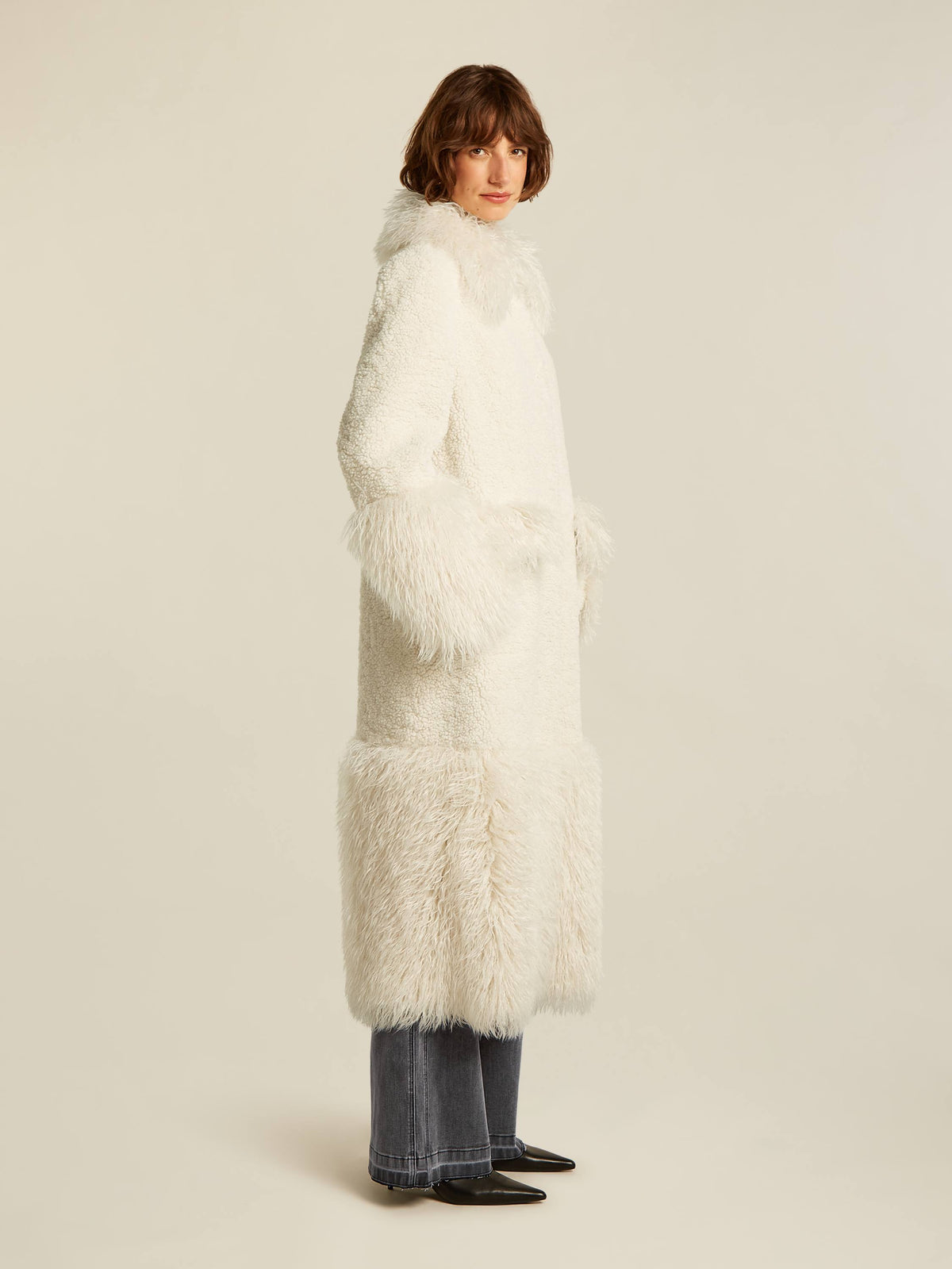 Beaumont Sienna Coat off white