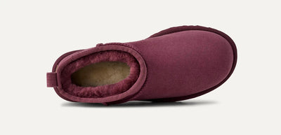 Ugg Classic Ultra Mini Wine