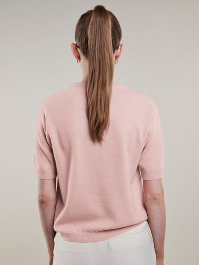 Stenströms Janet Light Pink Cashmere Top