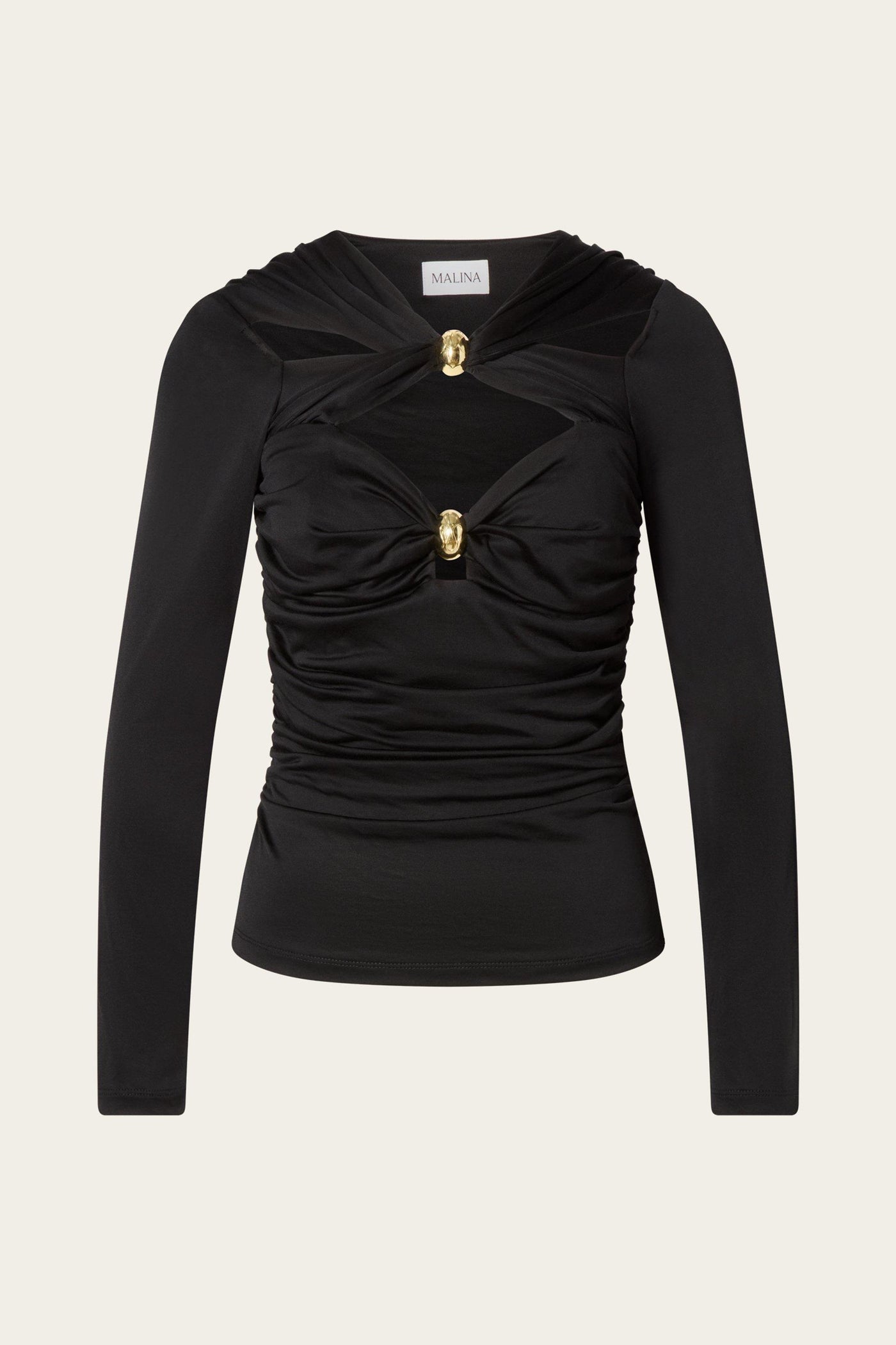 Malina Amela Emela Embellished Long Sleeve Jersey