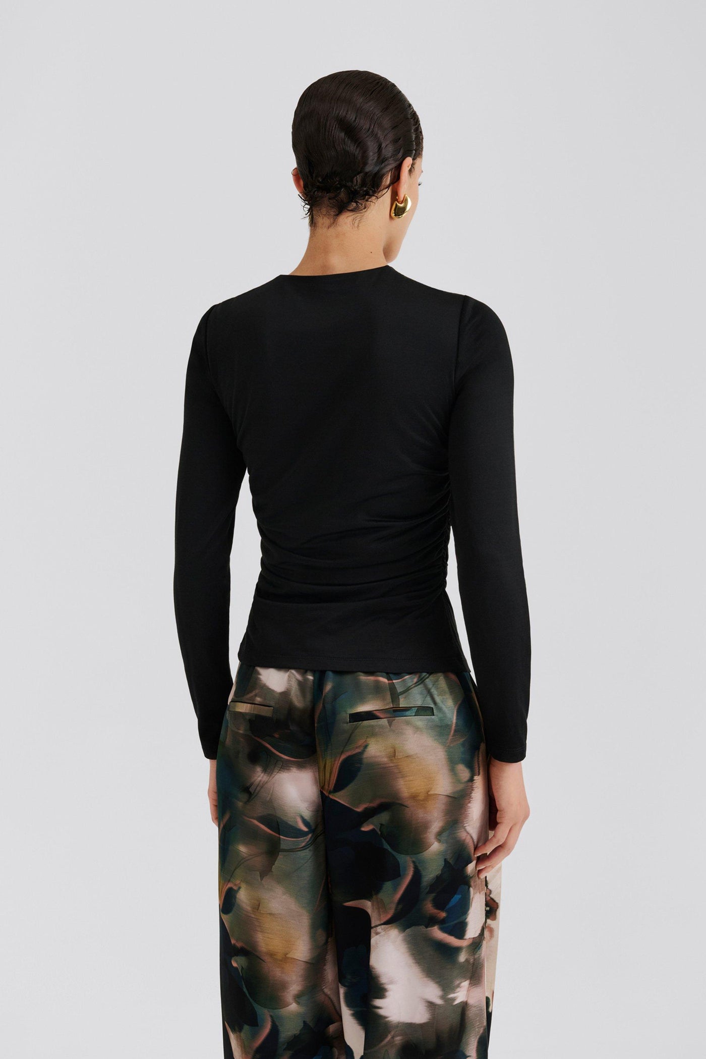 Malina Amela Emela Embellished Long Sleeve Jersey