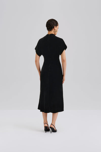Malina Alivia Mide Dress Velvet